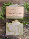 Patchouli Lavender with Coconut Milk- 100% Natural Handmade Soap