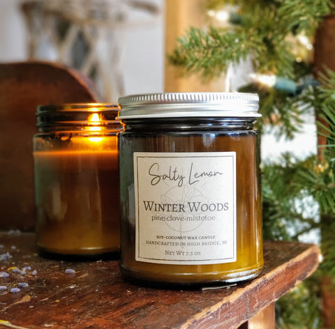 Winter Woods Soy-Coconut Candle- 9 oz
