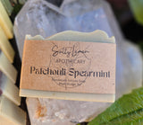 Patchouli Spearmint- 100% Natural Handmade Soap