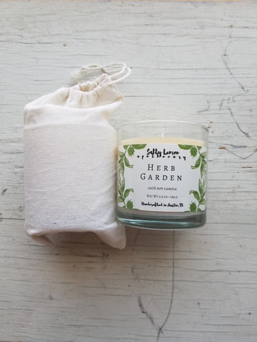 Herb Garden Soy Candle- 10 oz Tumbler Jar