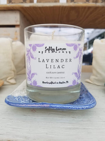 Lavender Lilac- 10oz Tumbler Jar – Salty Lemon Apothecary