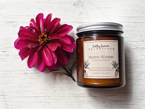 Mystic Waters Soy-Coconut Candle- 9 oz